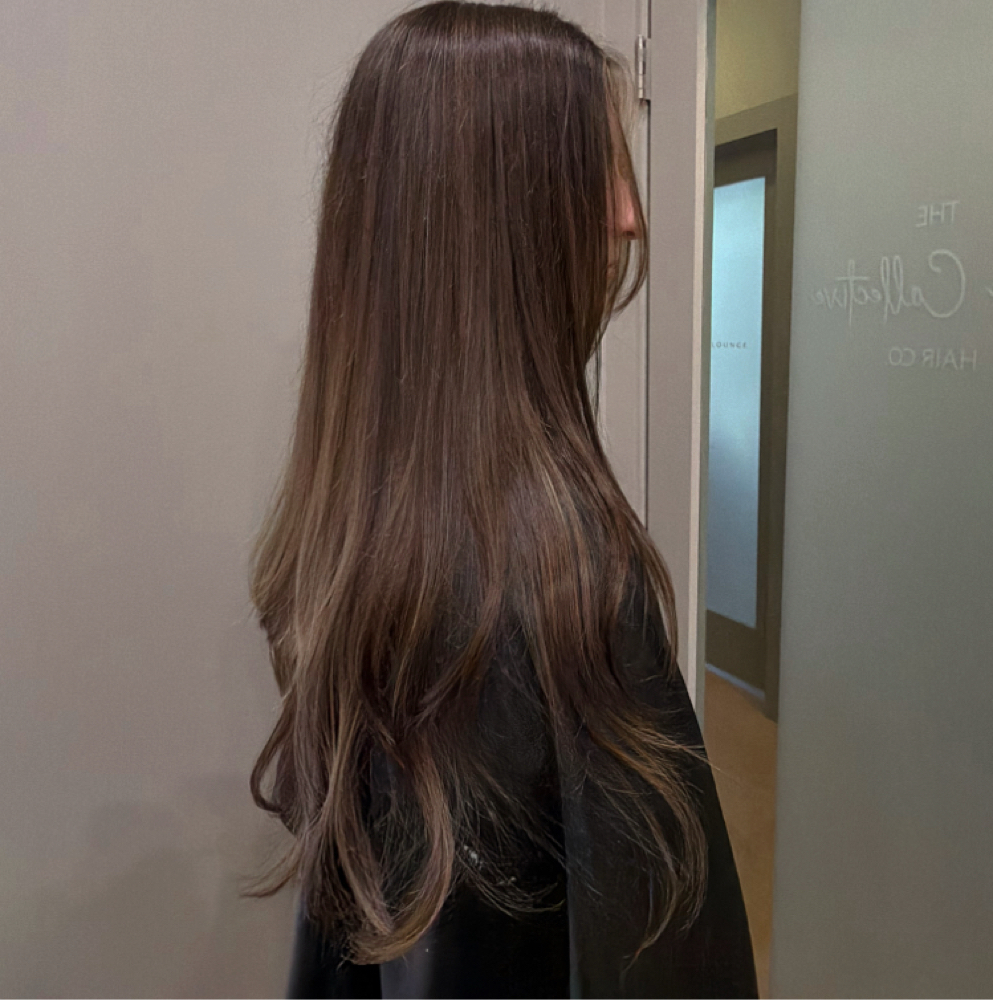 Traditional Blowout at Crowned Collective Hair Salon in Sevierville, TN
