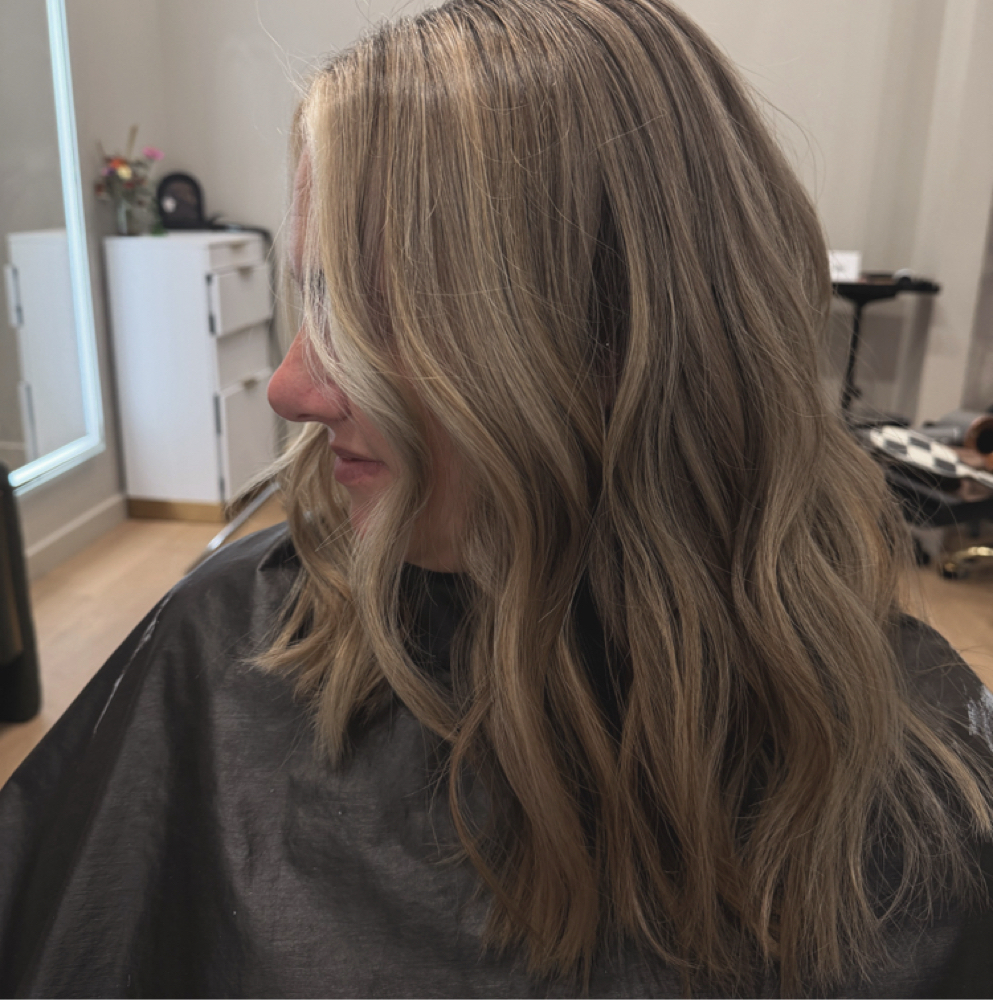 Partial Highlight at Crowned Collective Hair Salon in Sevierville, TN