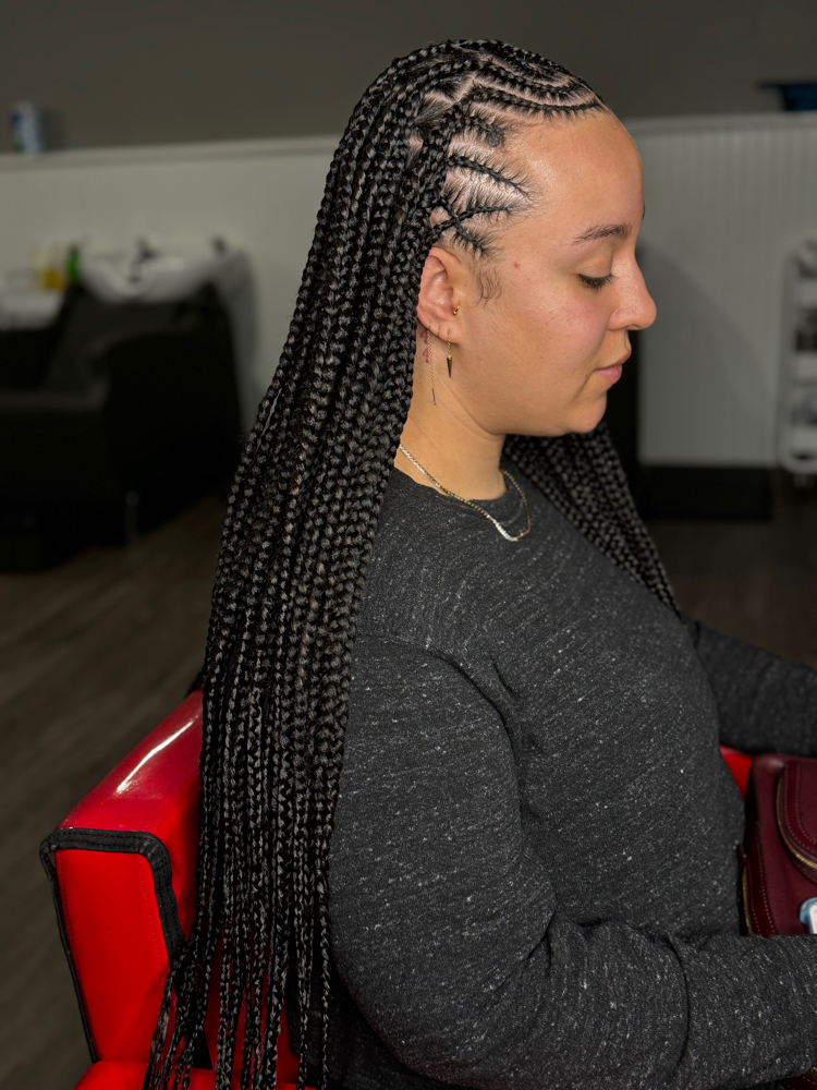Medium Fulani Braids