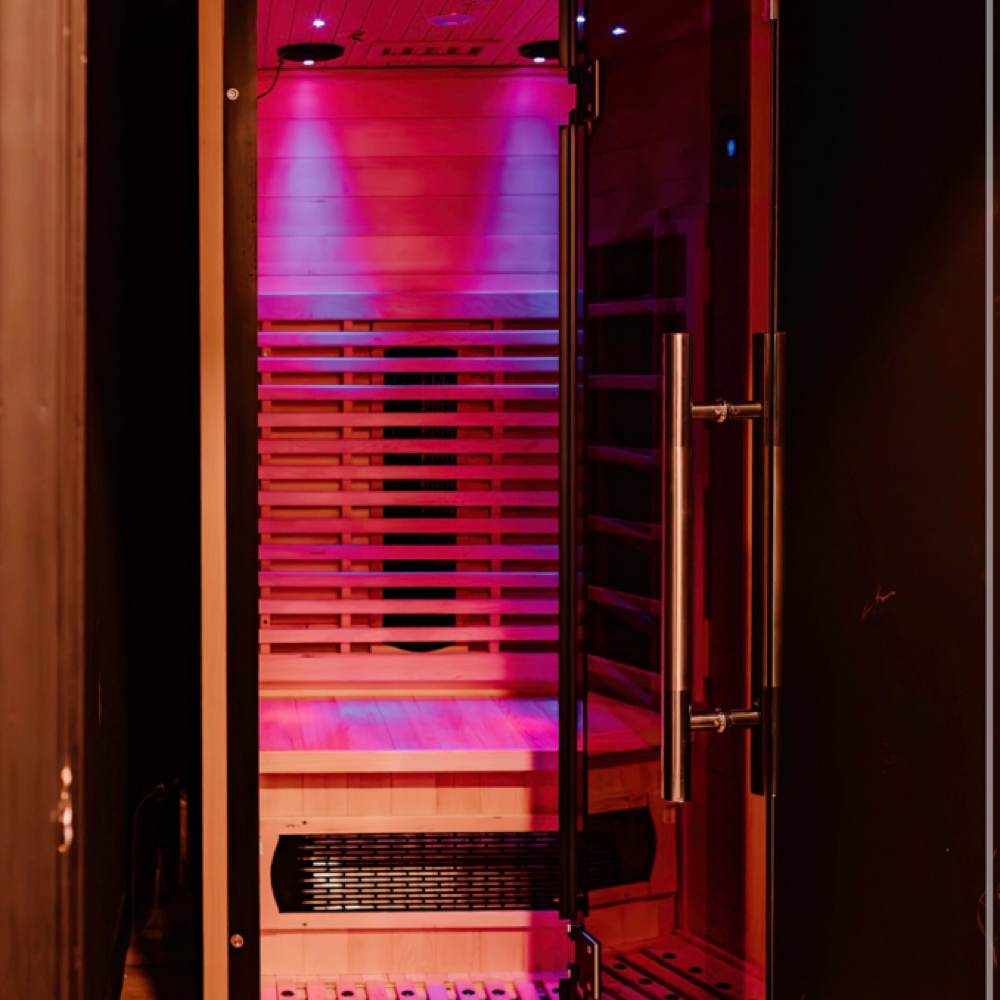Infrared Sauna (Far infrared) at Gingerbeam Spa & Wellness in Salina, KS