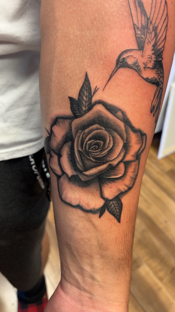 Tattoo Session at Top Notch Tattoo in Star Junction, PA