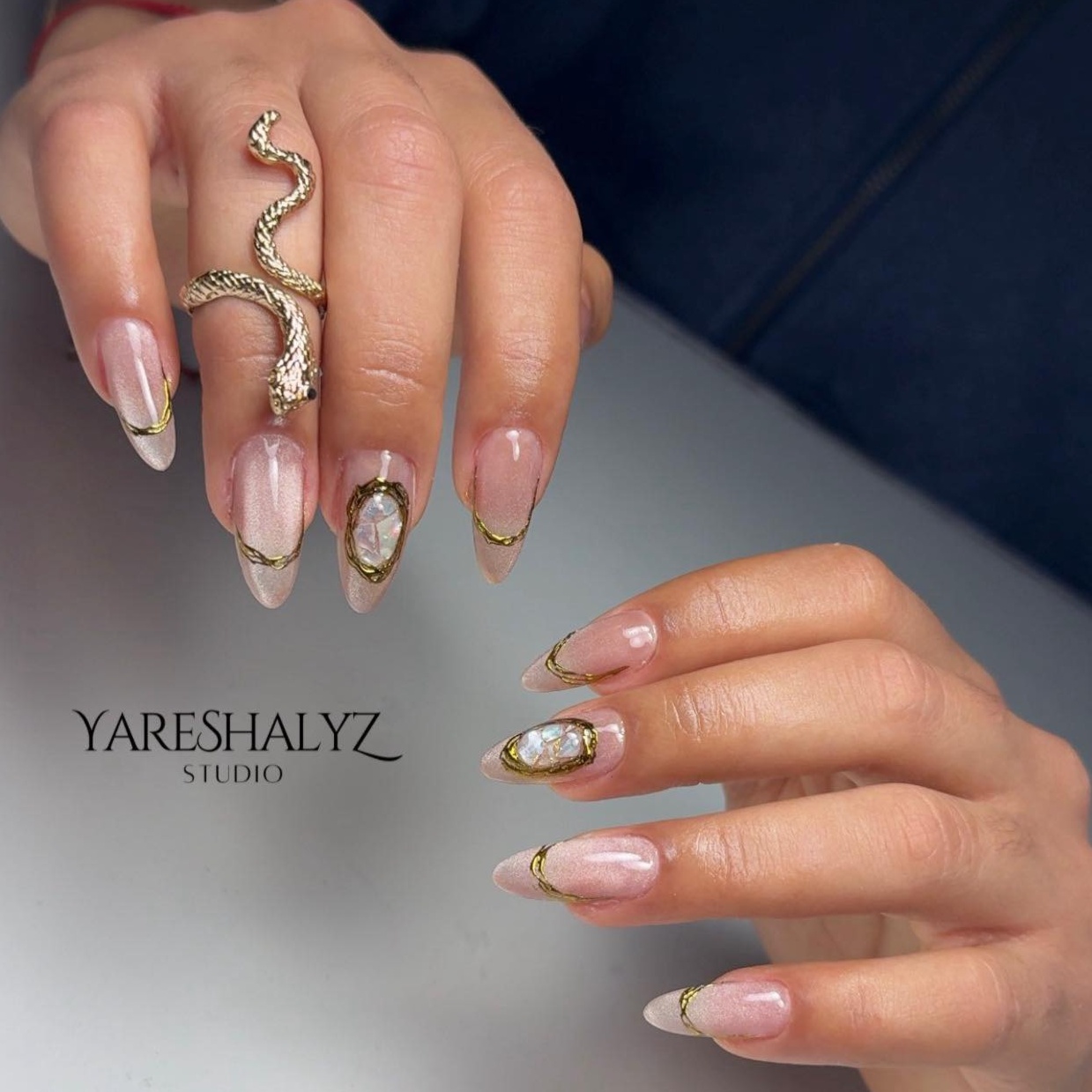 Polygel Full Set at Yareshalyz Nail Studio in Raeford, NC
