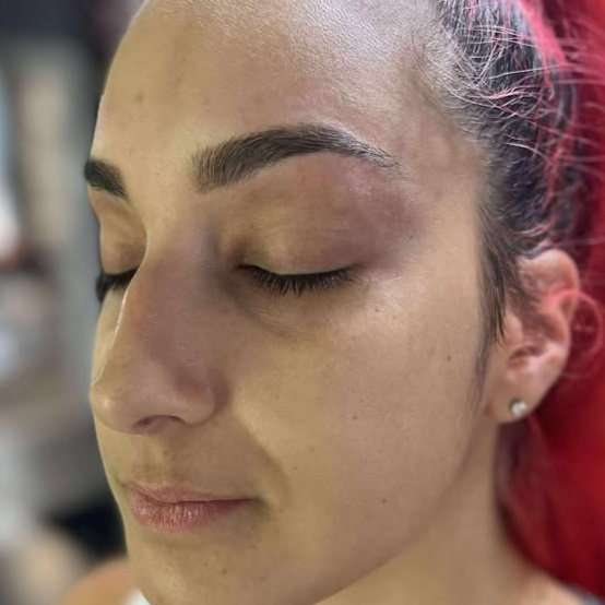 Micro-shading /Powder Brows at AKS Salon and Day Spa in Mechanicsburg, PA