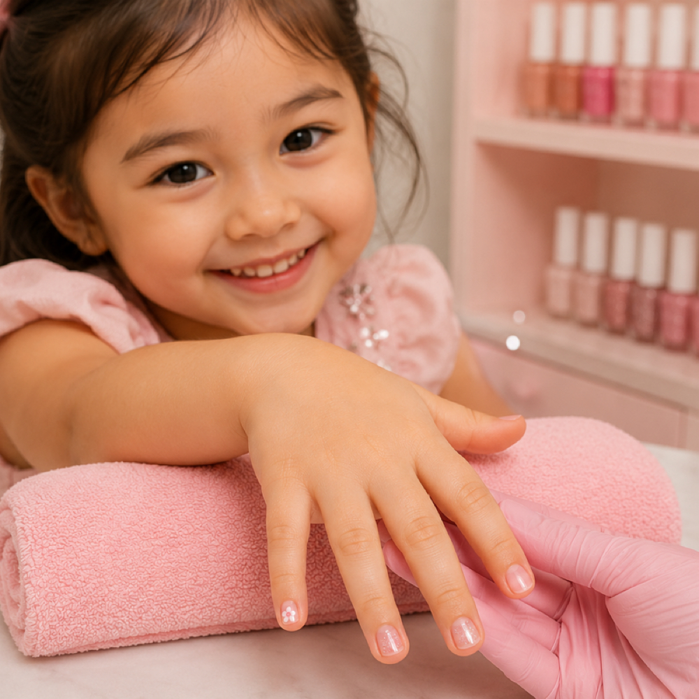 Kid Manicure at Venice Nails & Head Spa in Kyle, TX