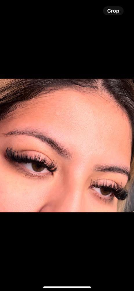 Lash Extensions Hybrid Full Set