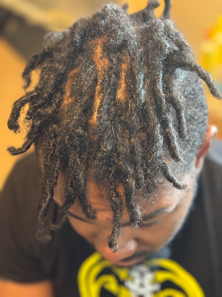 Dreadlocs Interlocking partial Head