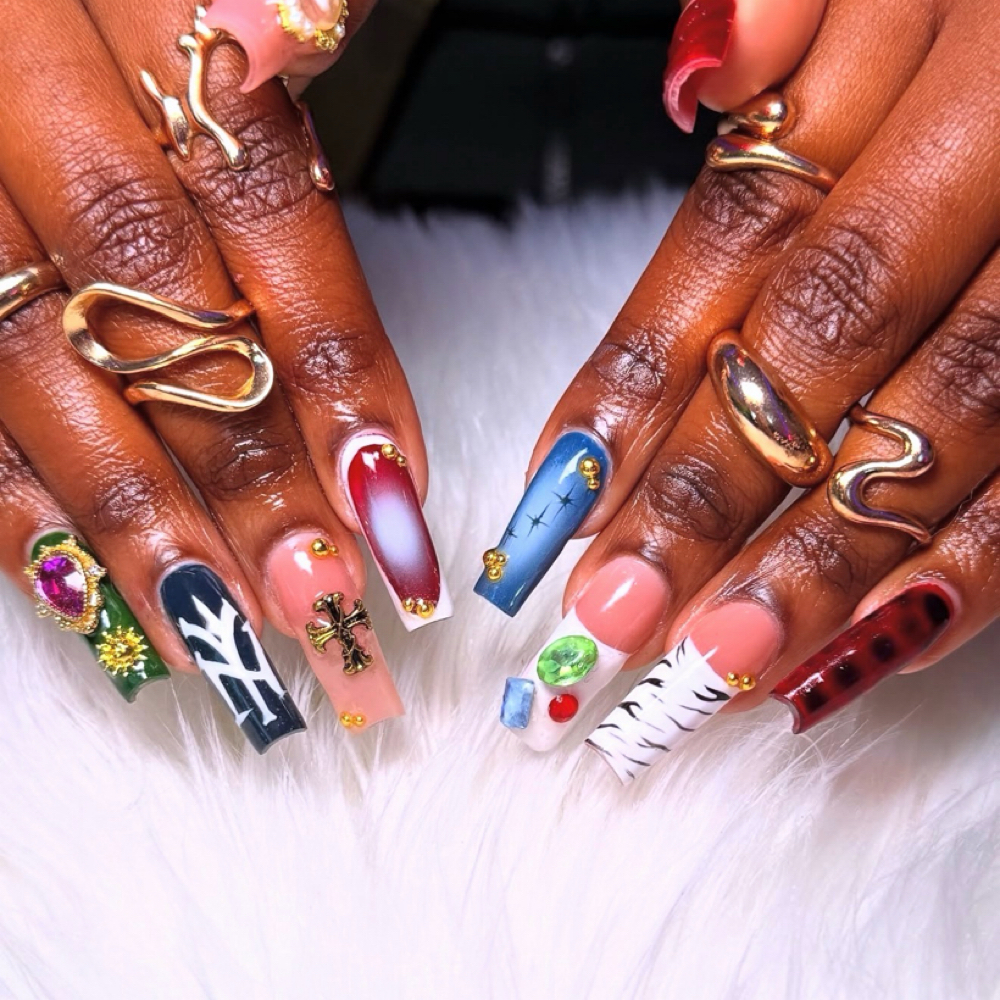Meduim Gel X Set at Mikinails in Commerce City, CO