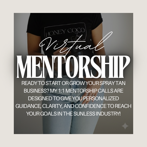 Virtual Mentorship Call 💻 at Honey Coco Tans in Cliffside Park, NJ
