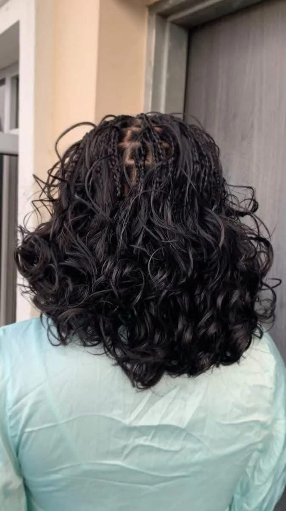 Boho Bob French Curly at Braid by helene in Virginia Beach, VA