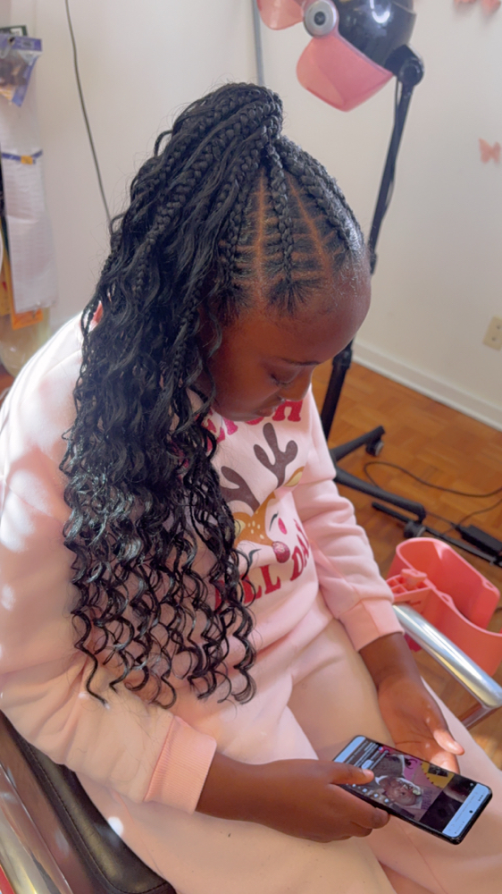 Kids Boho Ponytail at Braided By NiQue in Saint Marys, GA