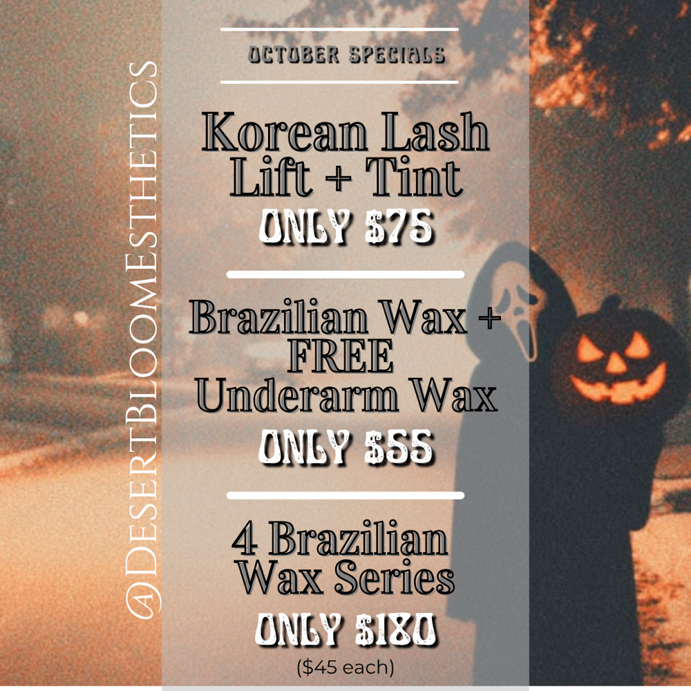BRAZILIAN WAX + FREE UNDERARM WAX at Desert Bloom Esthetics in Tulsa, OK