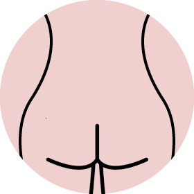Full Butt at Bare With Me in Upland, CA