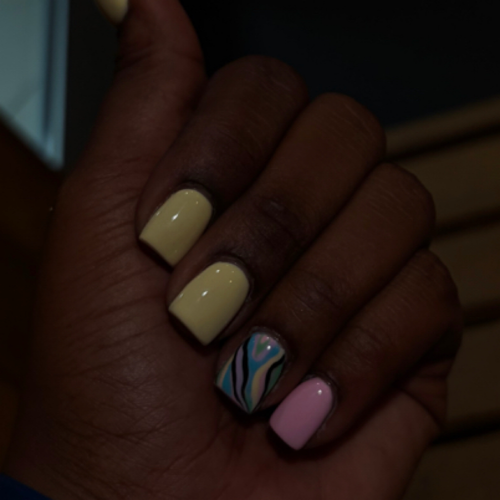 Russian Mani - Poly Gel at Serenity Soul Spa in Charlotte, NC