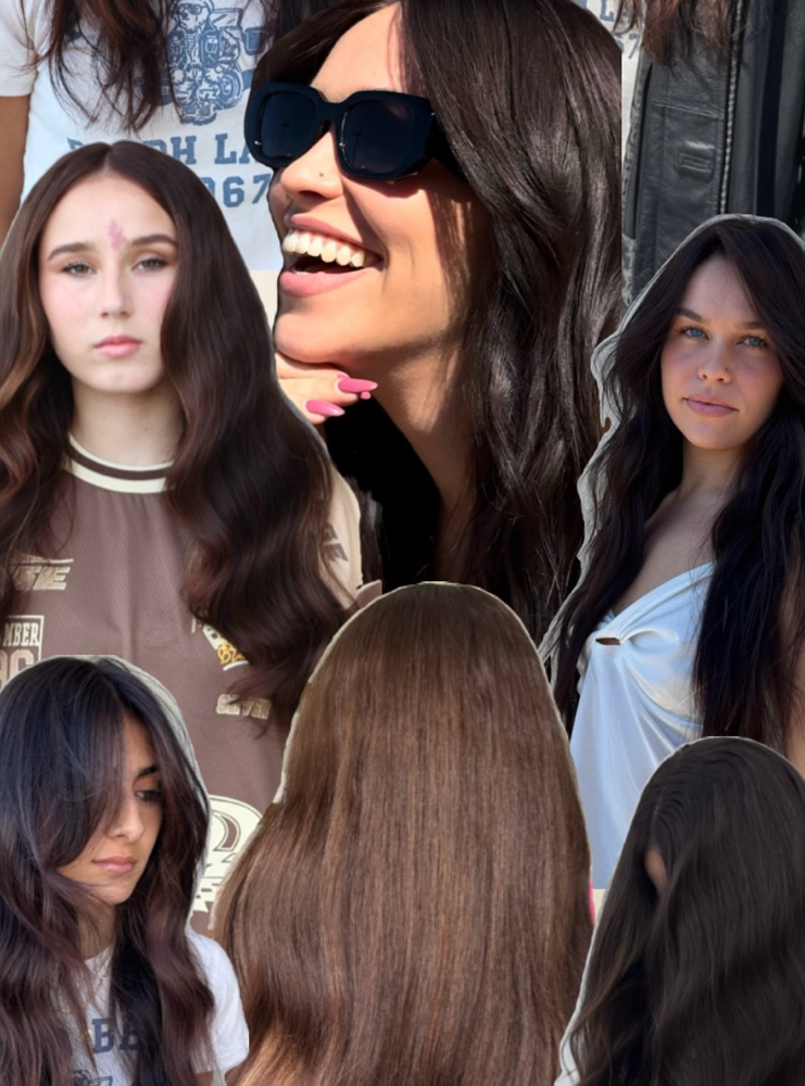 Modern Brunette Or Blonding Session