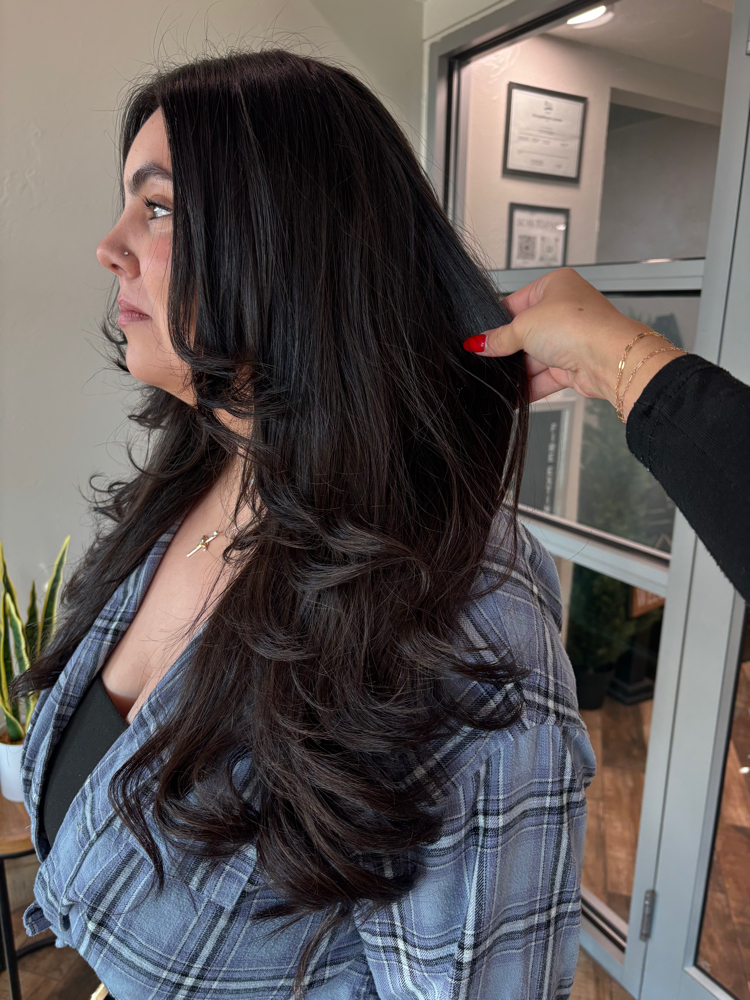 Wash, cut, style