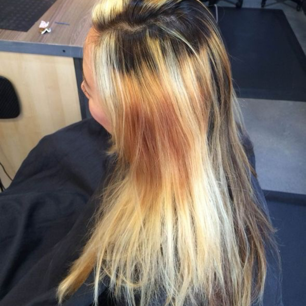 Color Correction (Box Dye) at The Vault Salon in Norton, KS