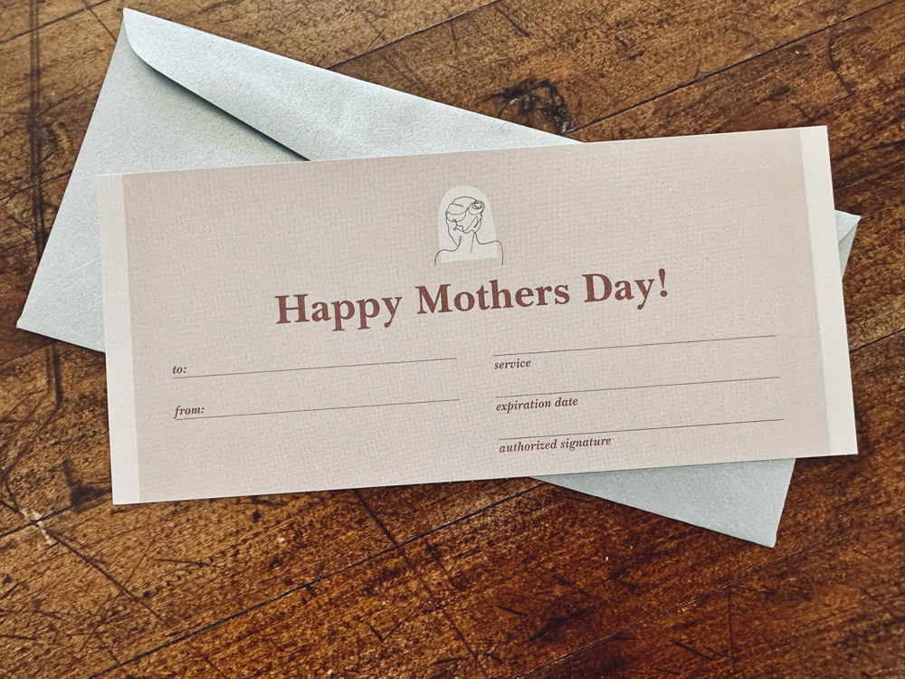 Mothera Day Gift Cert Pickuo