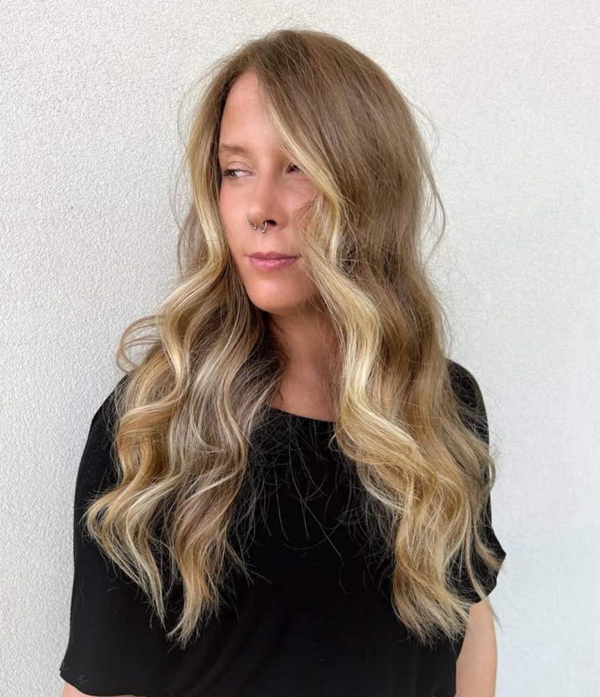 Face Frame Foil/balayage & Haircut