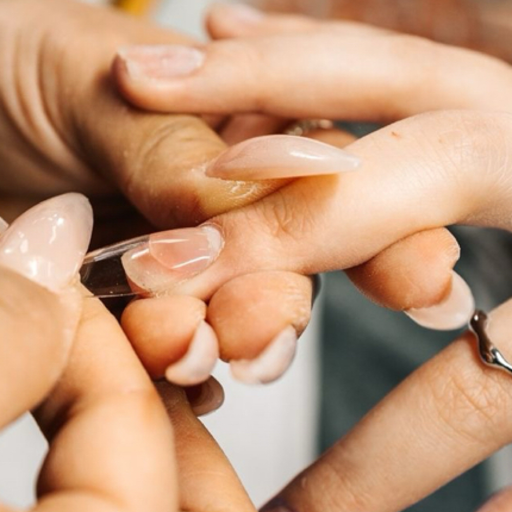 Full Cover Tips Gel X at The Nail Room by Lisset in Audubon, IA