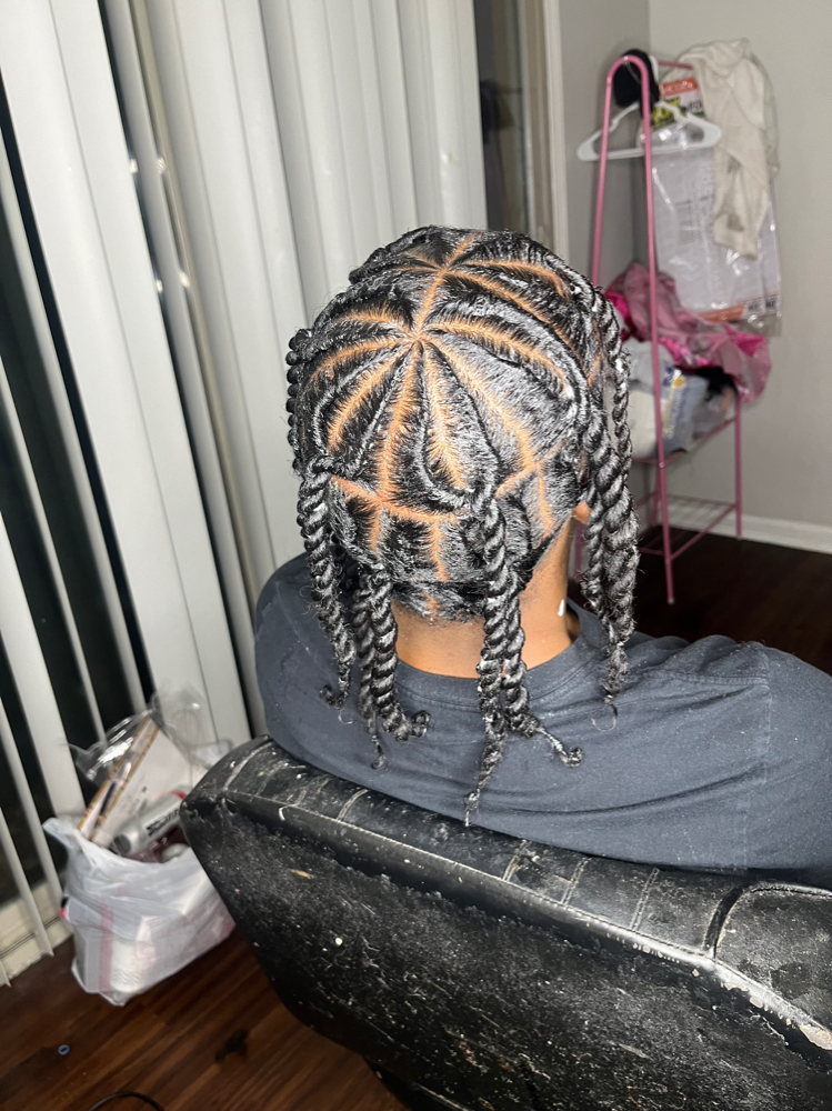 2 Strand Locs π