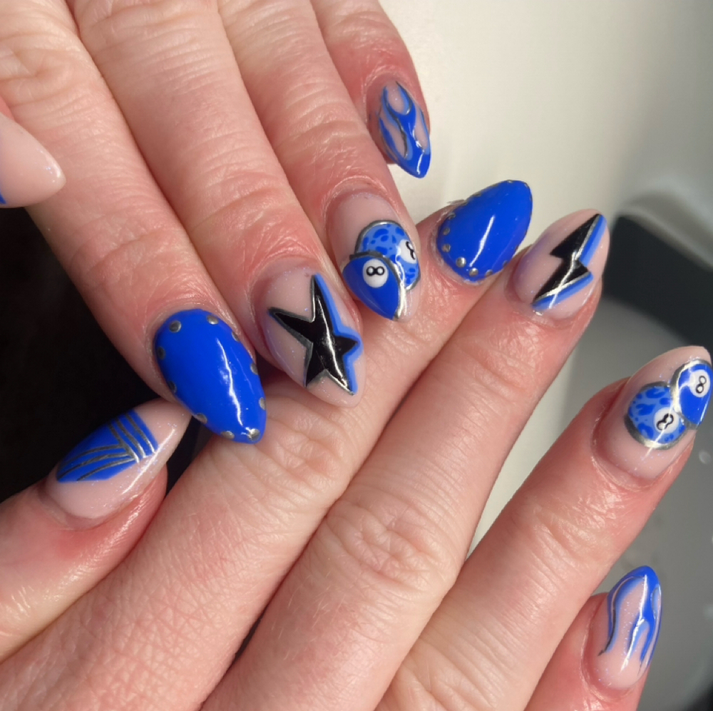 Nail Art - Full Design at Polished Salon & Tanning in St Charles, MI