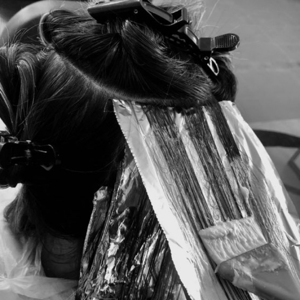 Highlighting at 5D Salon in Salt Lake City, UT