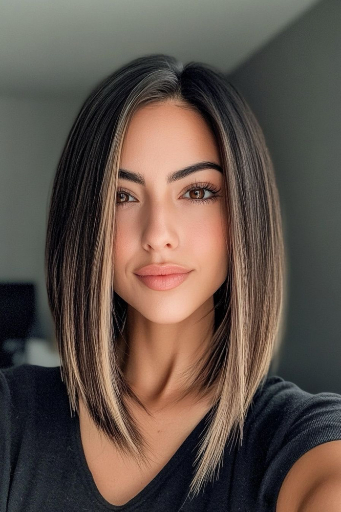Womans Haircut + style