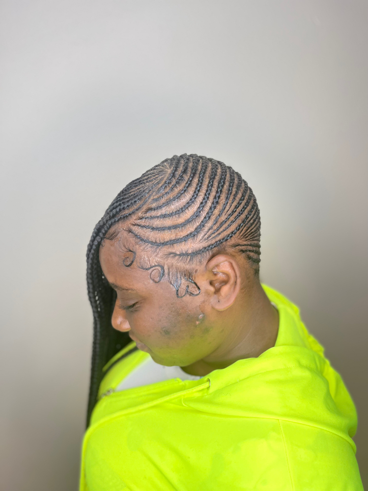 Small Lemonade Braids at BraidsByChardonnay in Milwaukee, WI