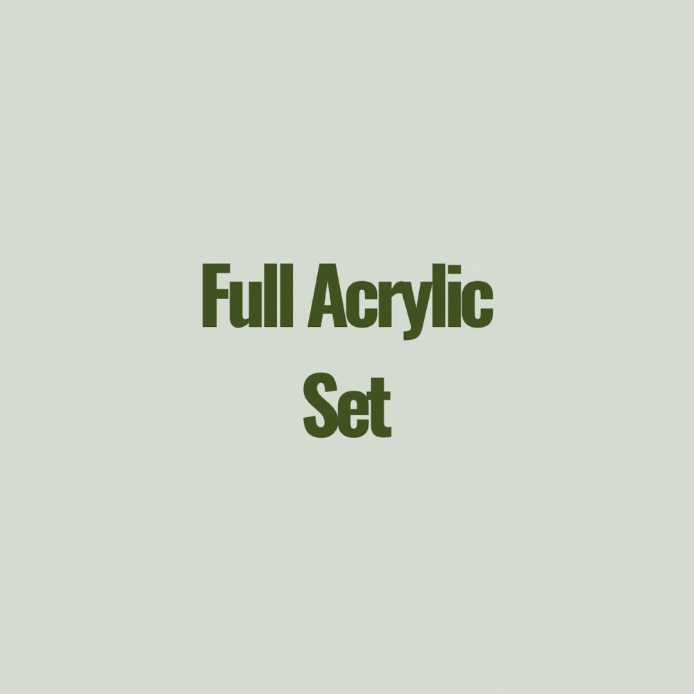 Full Acrylic Set at Center Street Studio in Sebewaing, MI