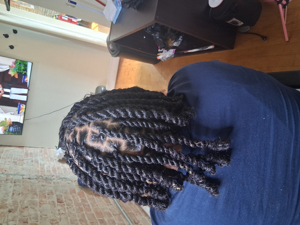 Invisible Locs OVER Locs