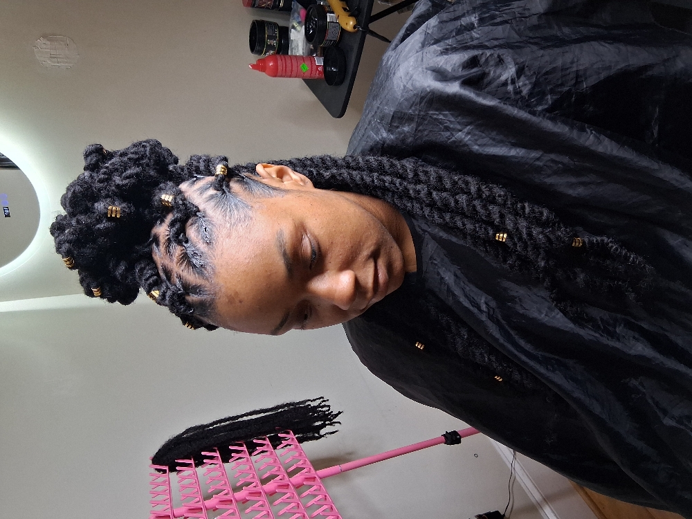 Invisible Locs OVER Locs