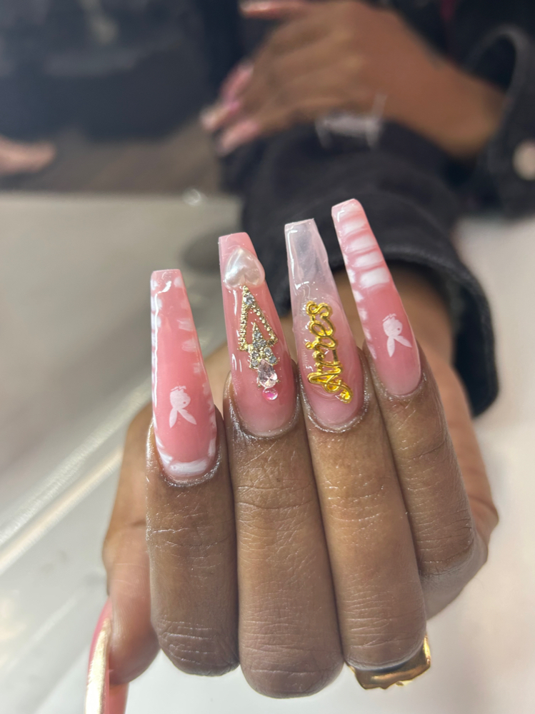 Long Acrylic Fullset
