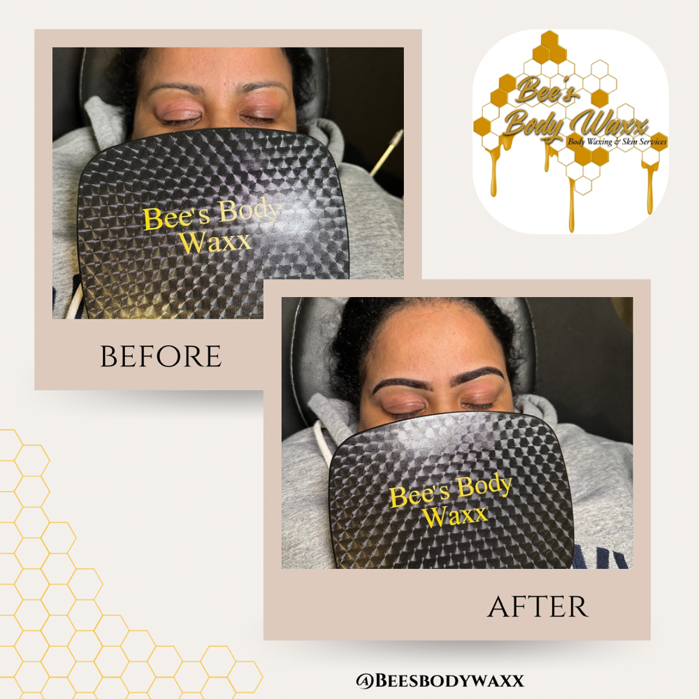 Airbrush Eyebrow Tinting