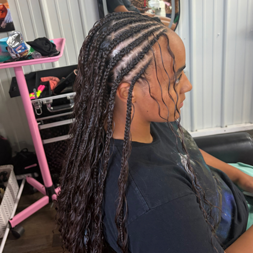 Boho Fulani/tribal Braids at Simply Snatched in Nevada, MO