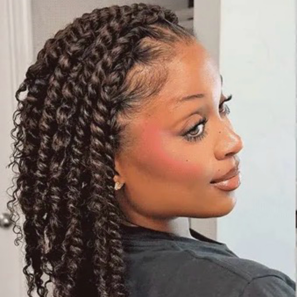 Human Hair Two Strand Twists at Crochet Braid Studio in Snellville, GA