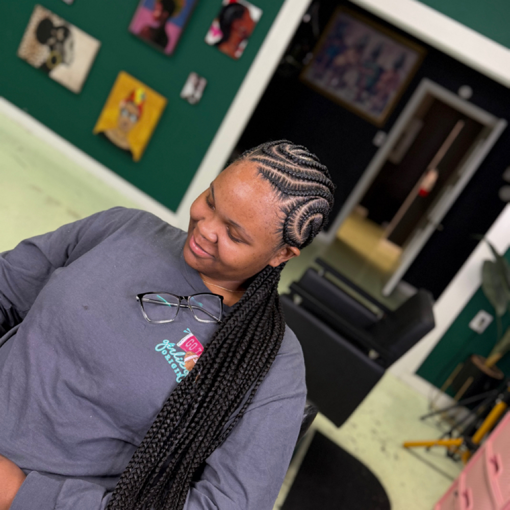 Feed In Braids at Styled By Lake in Texarkana, TX
