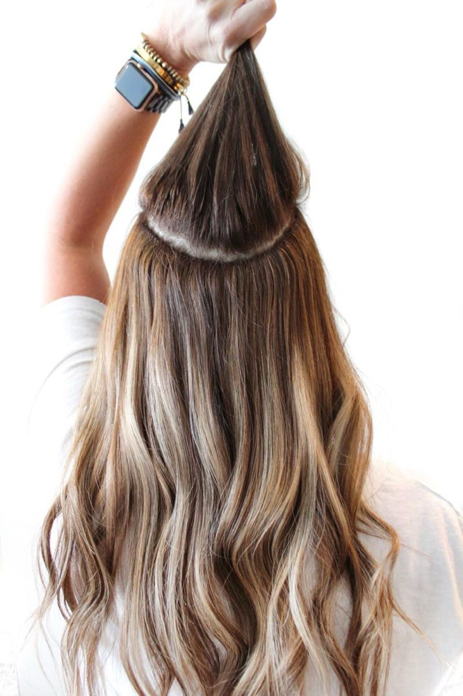 Hand-tied Hair Extensions