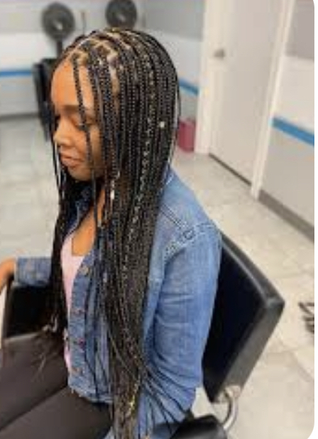 Box Braids (small) mid-back