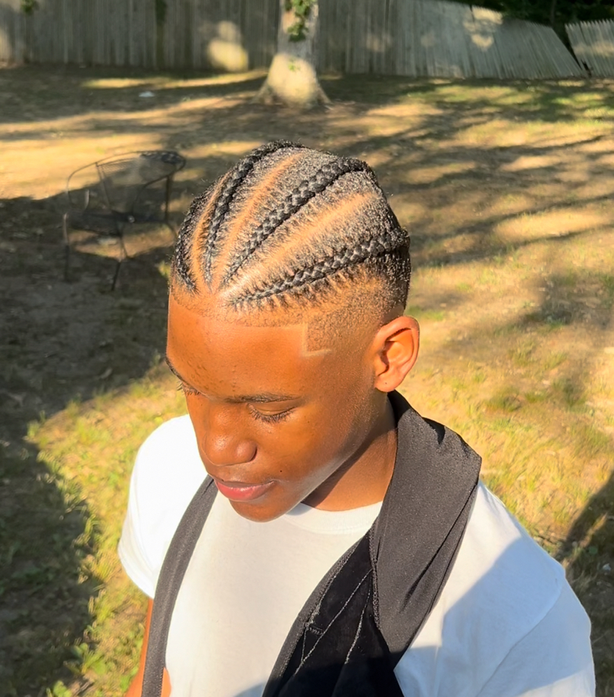 Men Stitch Braids at Delor Beauty in Crofton, MD