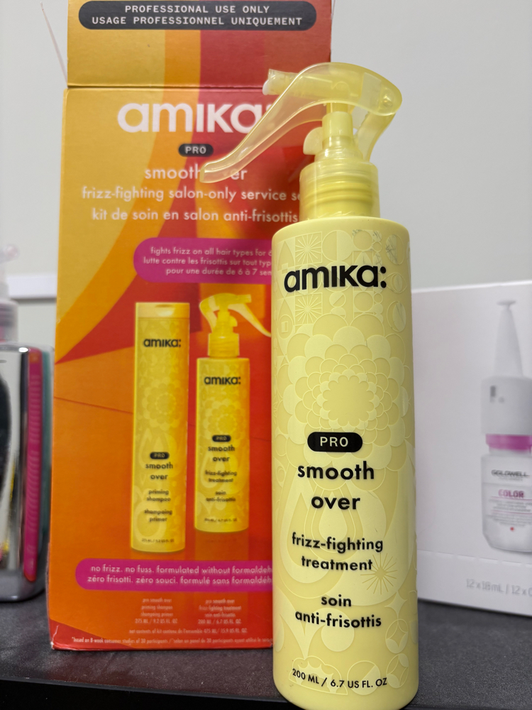 Amika Smoothing Treatment at Curls & Co. in Norwalk, CT
