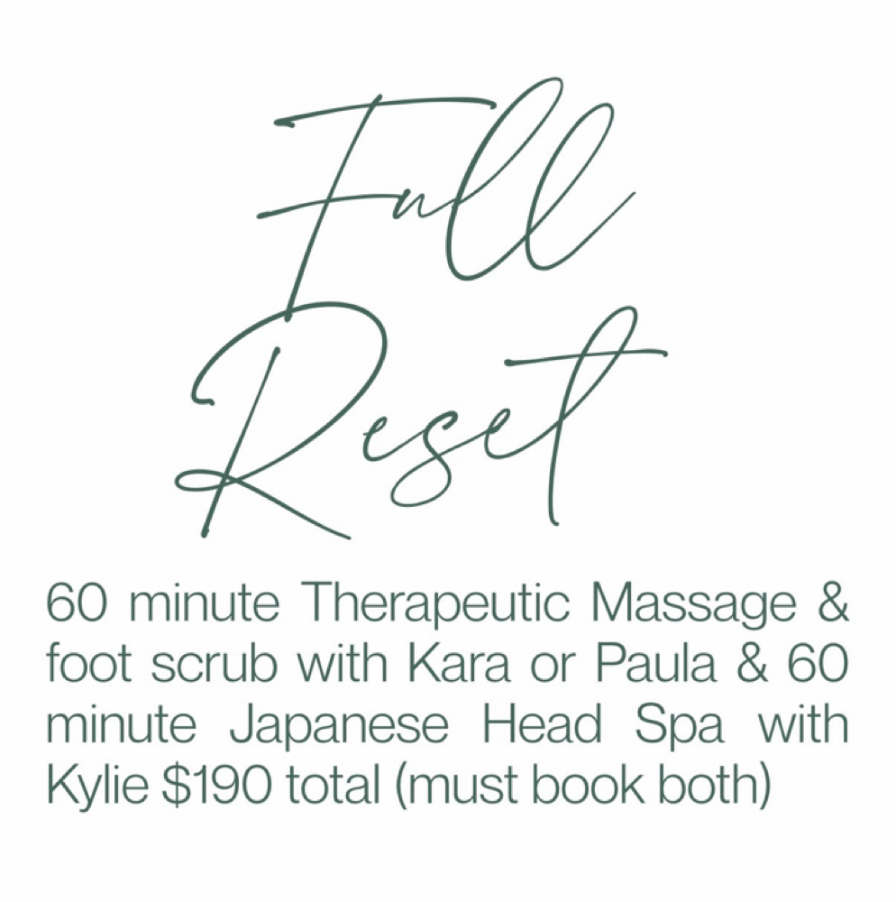 Full Reset - Japanese Head Spa at The Massage Studio in Berea, KY