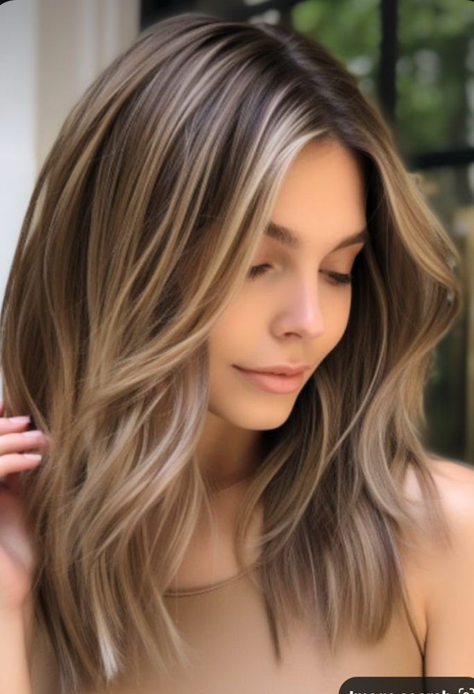 Partial Hightlight Color Cut