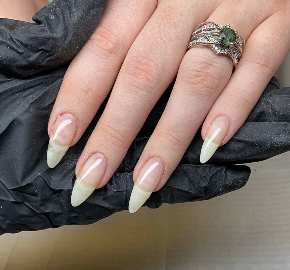 Structured Manicure - Long at KK NAIL STUDIOS in West Sacramento, CA
