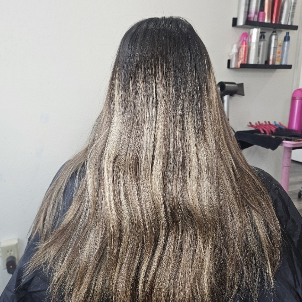 Full Customized Foil/+3in outgrow at Glow Upz By Zee in Lemoore, CA