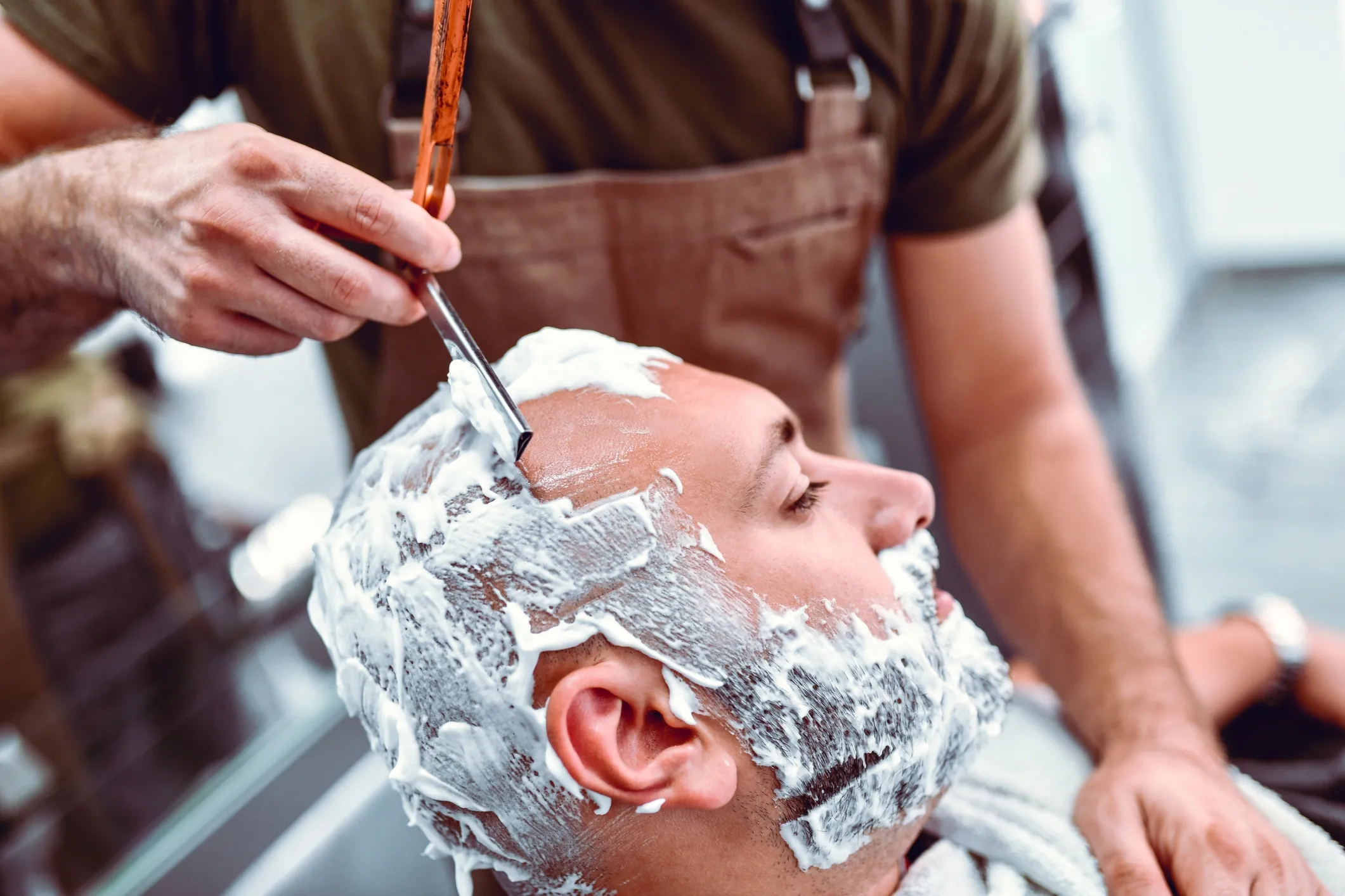 SHAVING & MISBEHAVING (HEAD SHAVE)