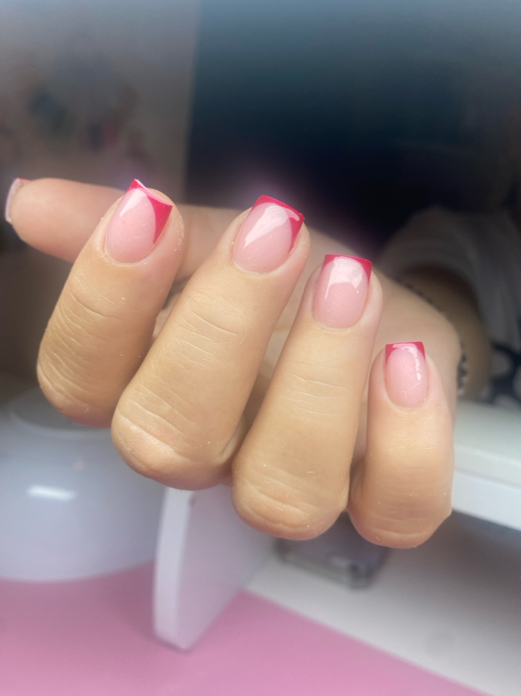 Short Acrylic/Polygel Full Set