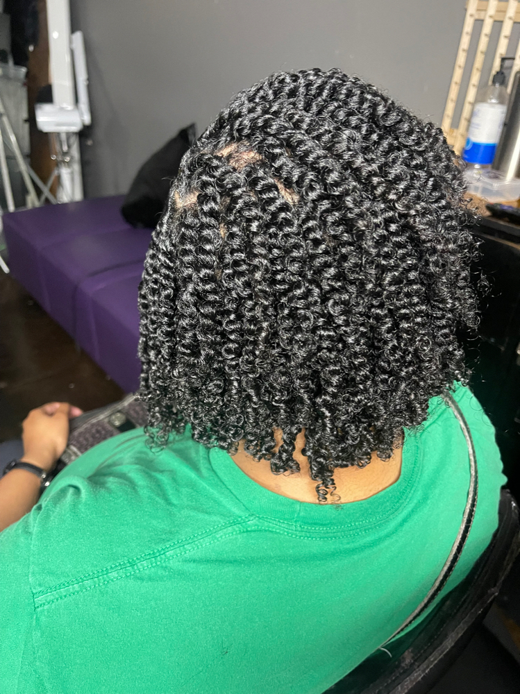 Women/ Men Natural Two Strand Twist
