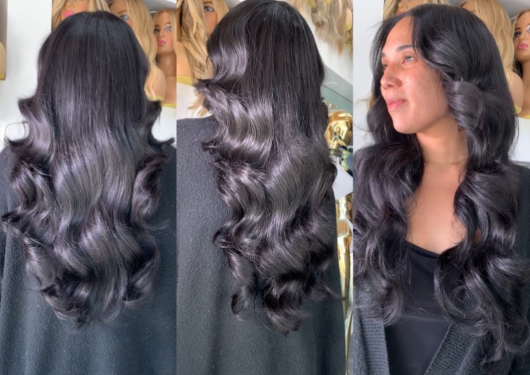 Invisible K-Tips+Traditional Sew-in