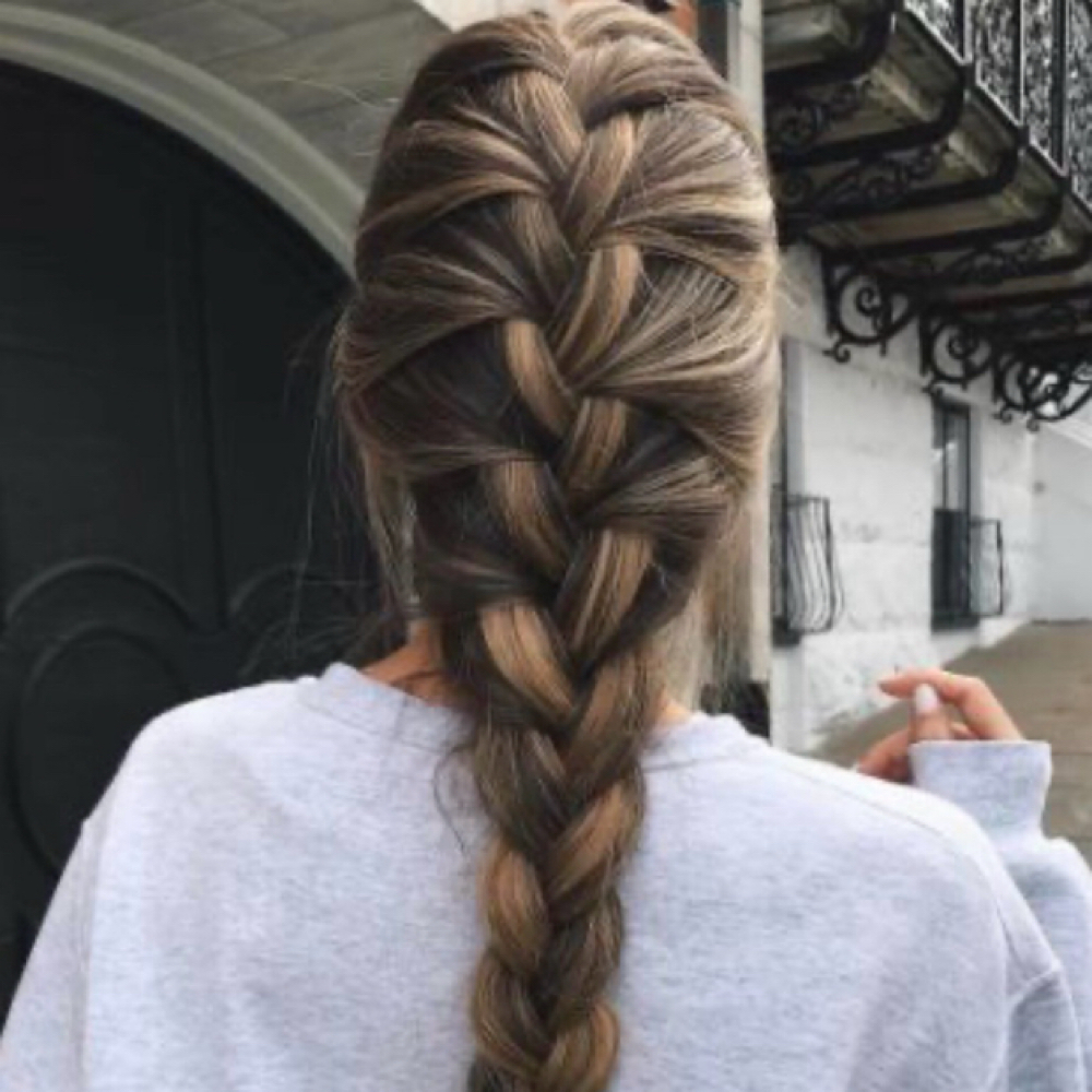 One French Braid at Hair By Aubsss in Lenexa, KS