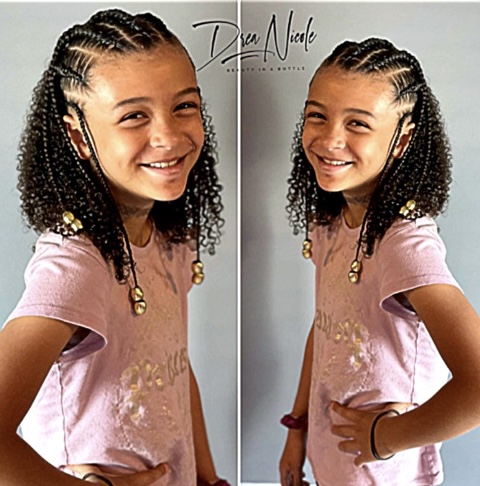Kids Custom Styles-NO WEAVE at Crown’D Claws in Clarksville, TN